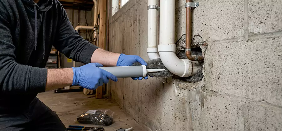 Mouse Proofing Pipes in Millburn