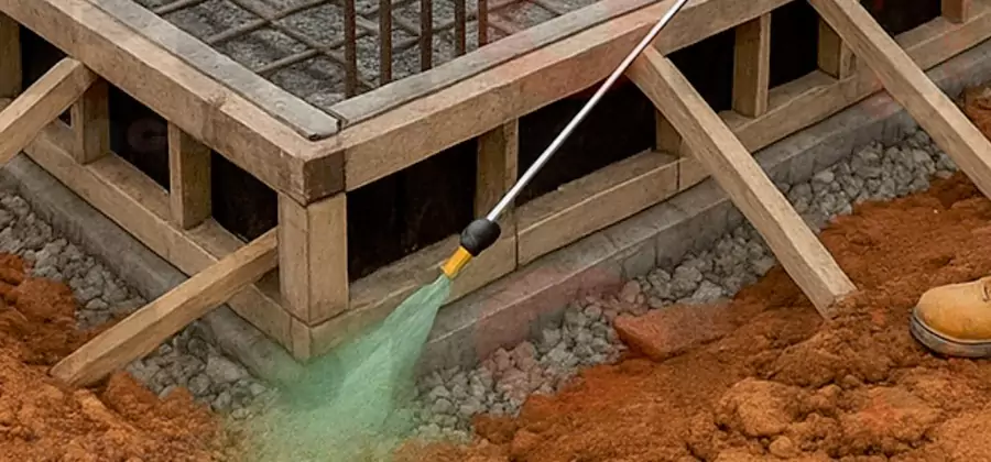 Foundation Slab Termite Treatment in Millburn