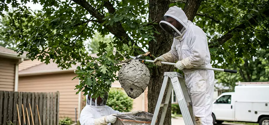 Wasp Nest in Tree Removal Millburn