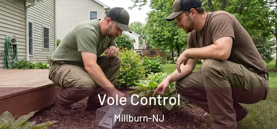 Vole Control Millburn-NJ